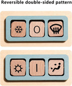 Busy Board Volan Barcă din Lemn – Panou de Navigație pentru Copii