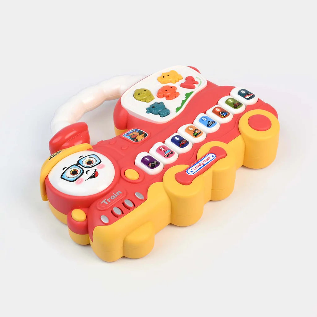Tren muzical interactiv pentru copii – Music Party Lovely Train