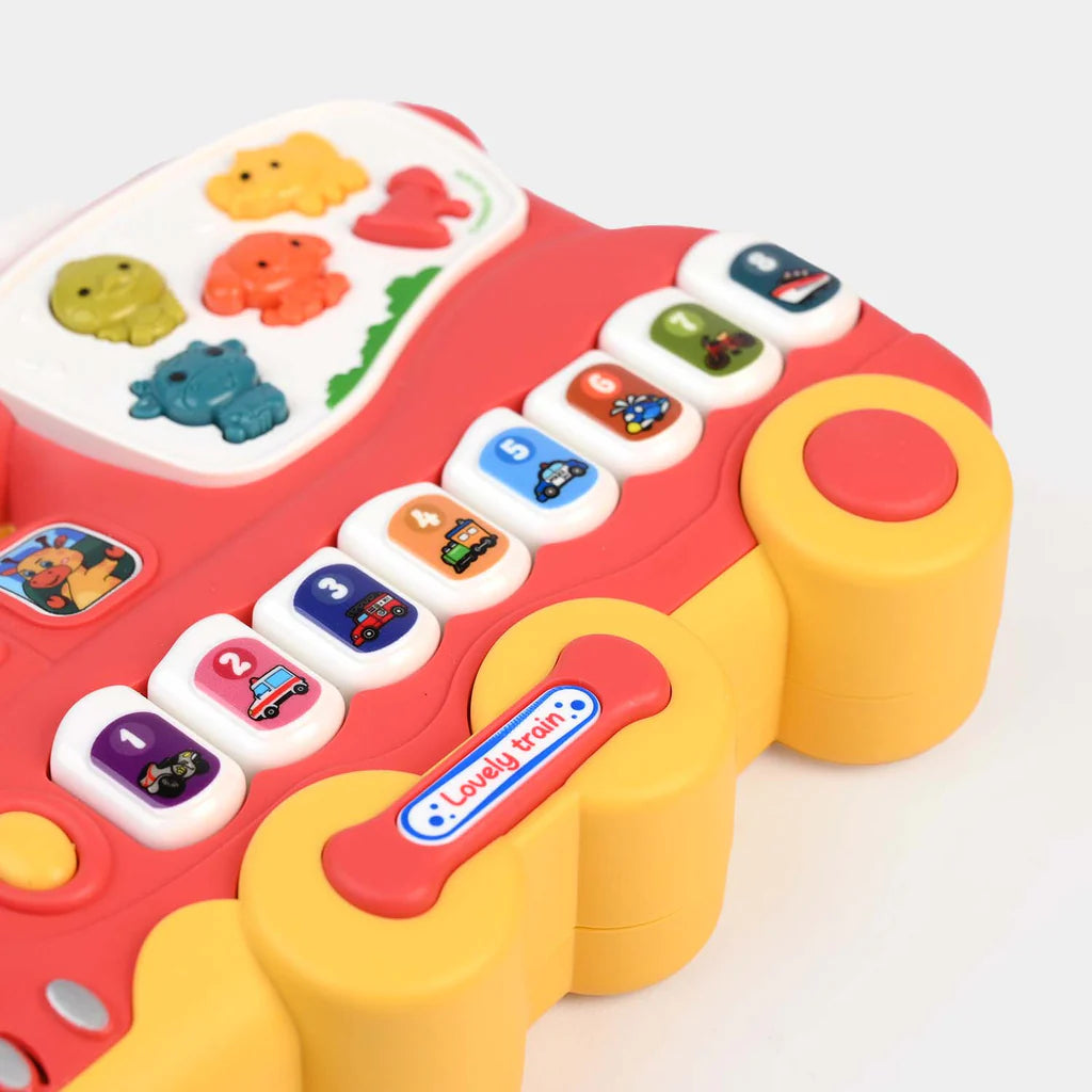 Tren muzical interactiv pentru copii – Music Party Lovely Train