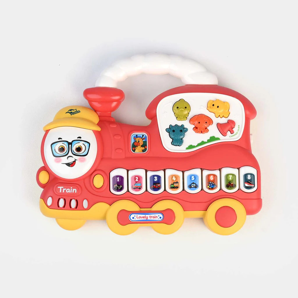 Tren muzical interactiv pentru copii – Music Party Lovely Train