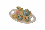 Set ceai din lemn „Afternoon Tea” – tavă, ceainic și cești pentru joaca de rol