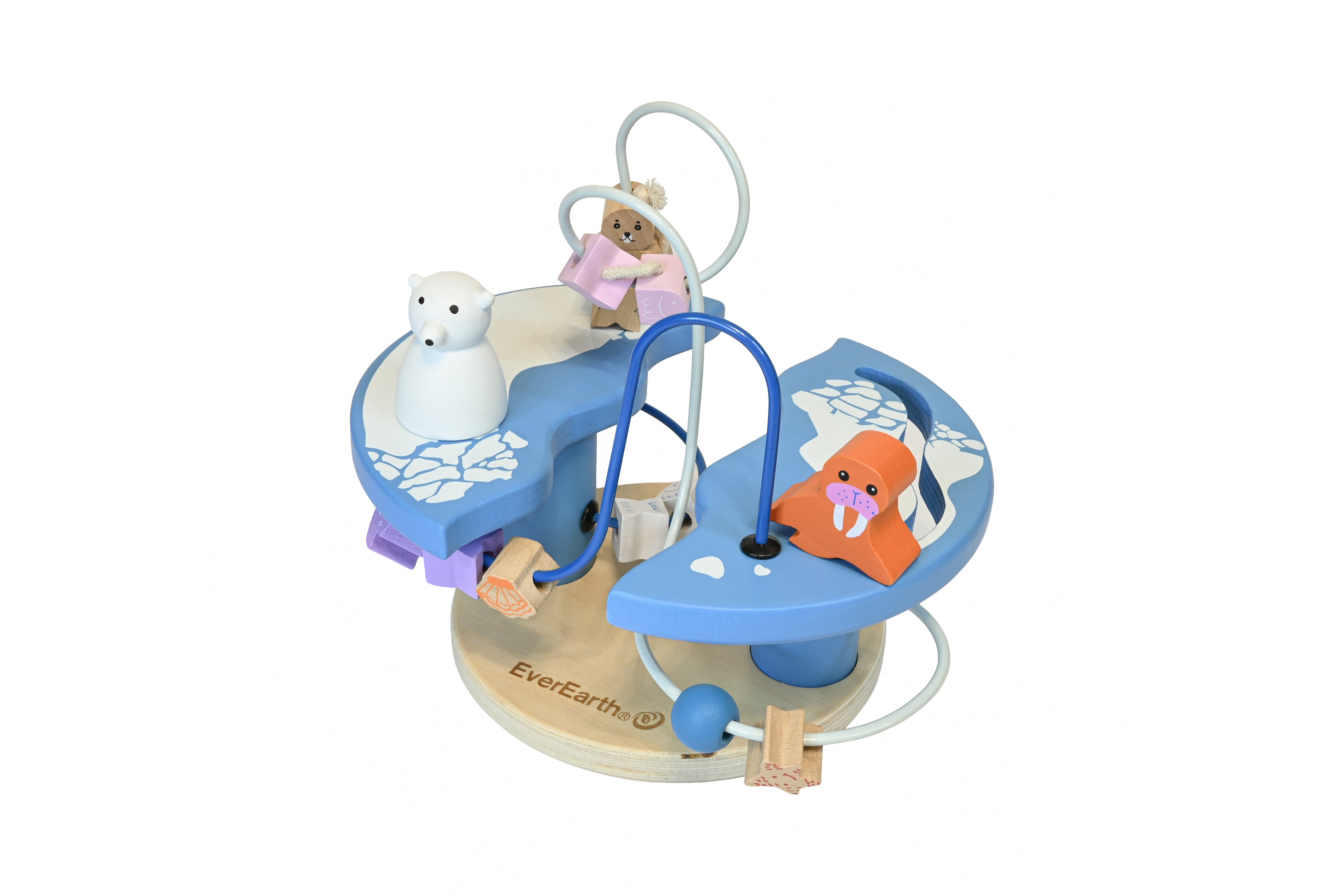 Labirint Arctic din Lemn EverEarth – Arctic Bead Fun