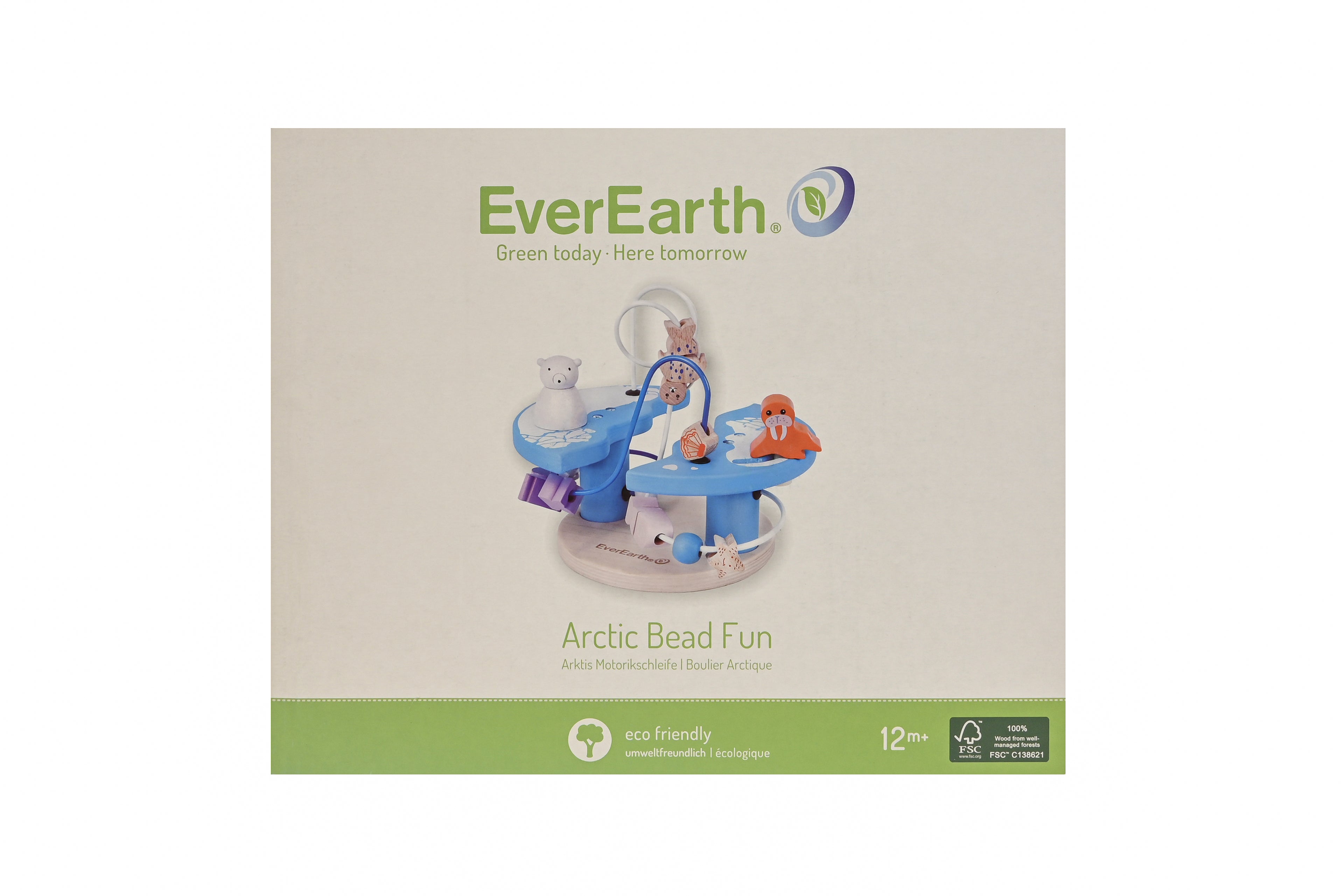 Labirint Arctic din Lemn EverEarth – Arctic Bead Fun