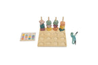 Set joc educativ din lemn sortare forme – Shape Stacking Matching Board
