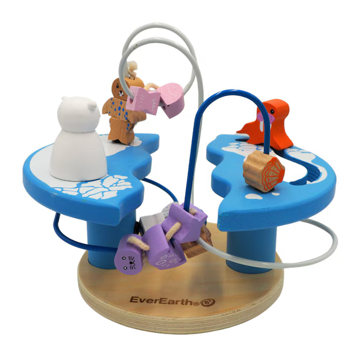 Labirint Arctic din Lemn EverEarth – Arctic Bead Fun