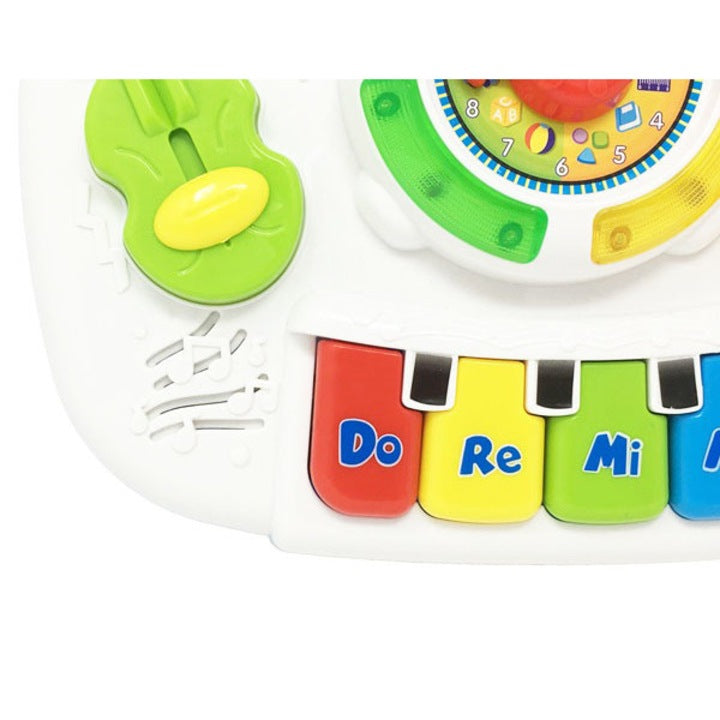 Măsuță interactivă bebe 2-în-1 cu lumini și sunete – Baby Learning Table TOT Kids
