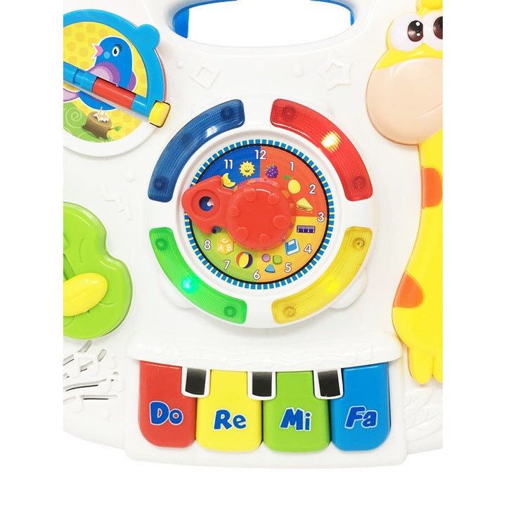 Măsuță interactivă bebe 2-în-1 cu lumini și sunete – Baby Learning Table TOT Kids