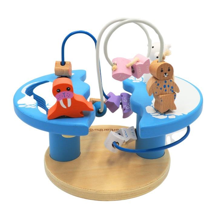 Labirint Arctic din Lemn EverEarth – Arctic Bead Fun