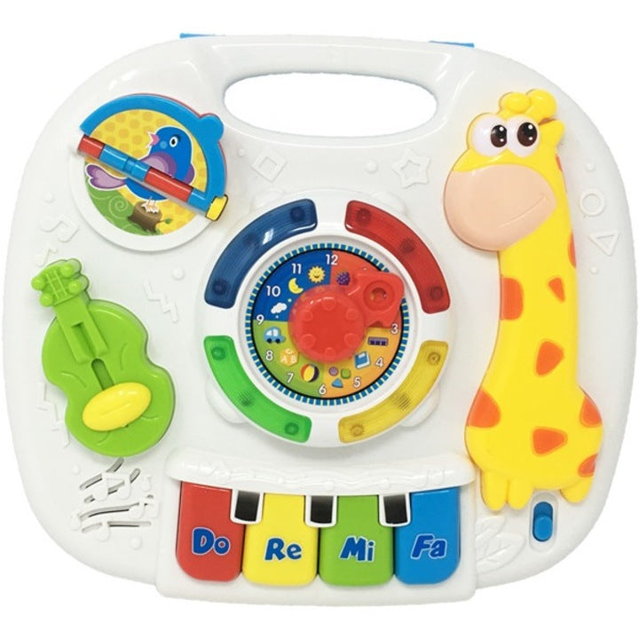 Măsuță interactivă bebe 2-în-1 cu lumini și sunete – Baby Learning Table TOT Kids